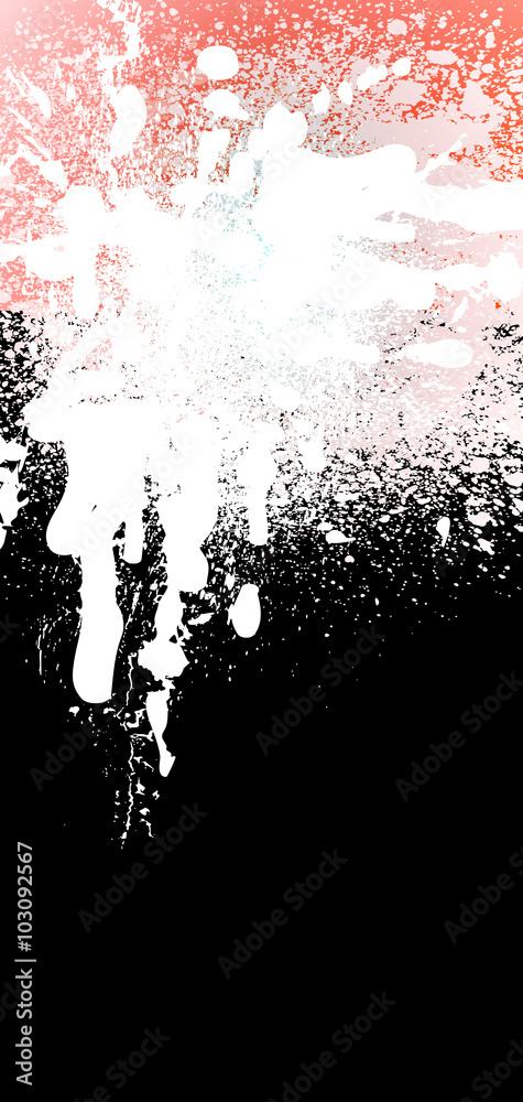 Obraz premium blot background white-dlack