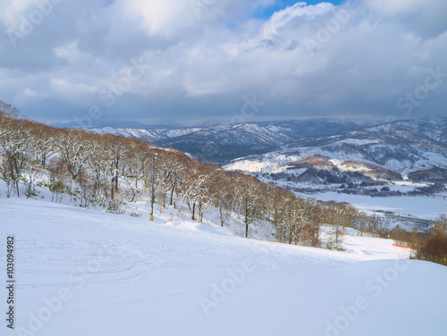 スキー場 © hoshi