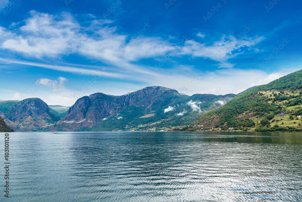 Sognefjord in Norway Sognefjord in Norway