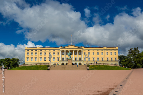 Royal Palace in Oslo, Norway