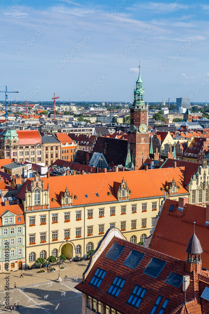 Obraz premium Market Square in Wroclaw