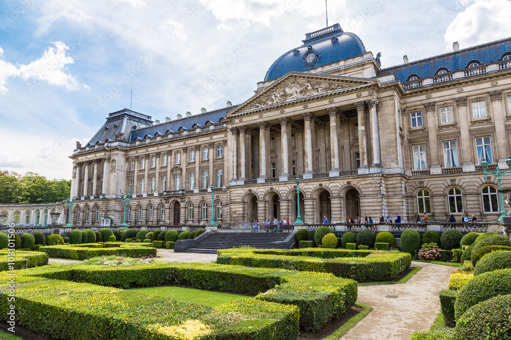 The Royal Palace in Brussels