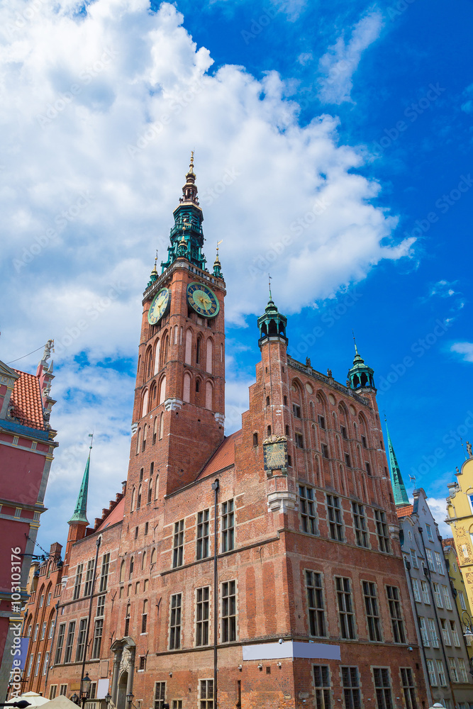 Gdansk-Old City-Long Market street