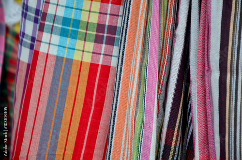Plaid Check Fabric loincloth