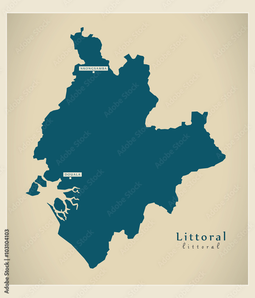 Modern Map - Littoral CM