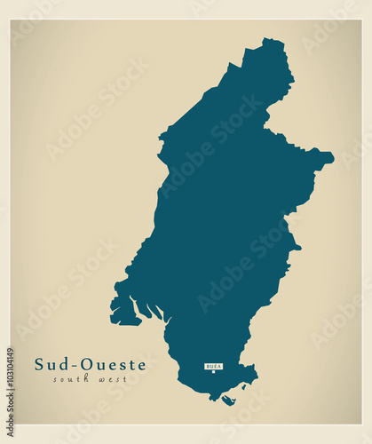Modern Map - Sud Oueste CM