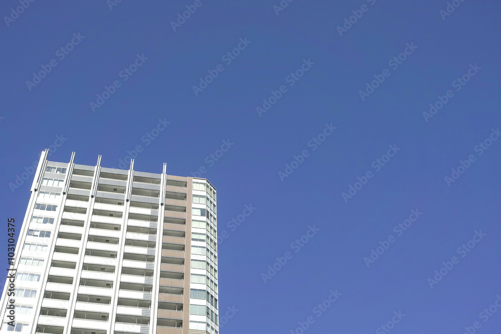 Fototapeta premium 高層マンション
