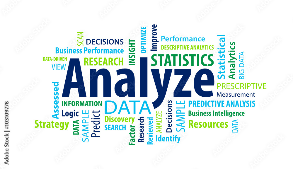 Obraz premium Analyze