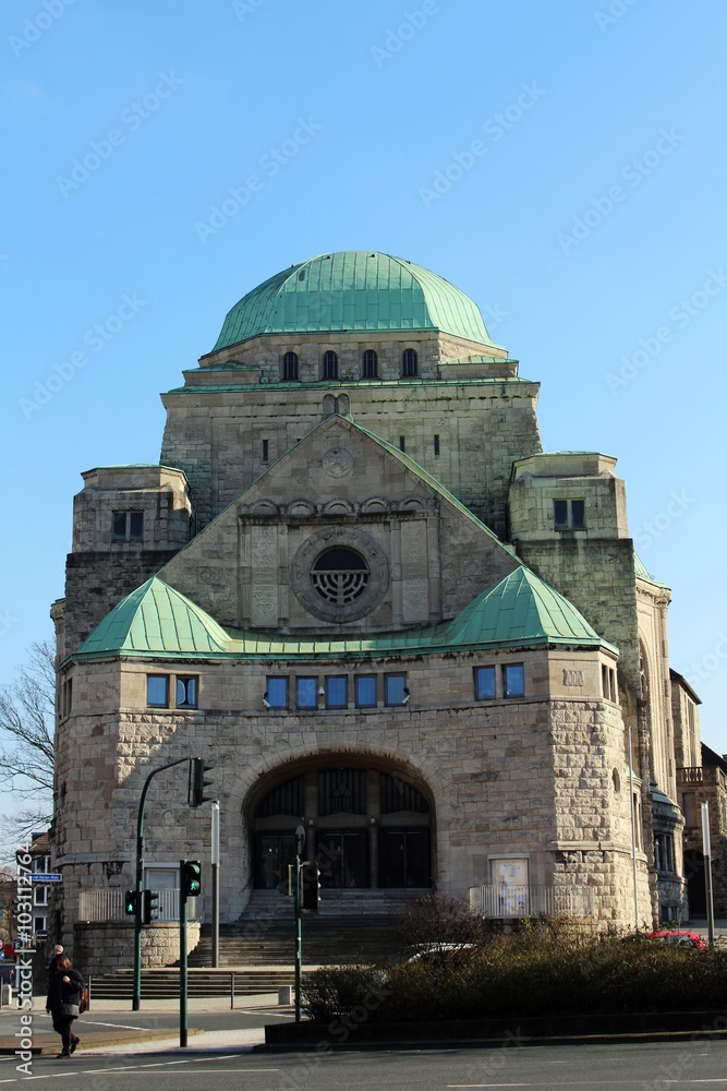 Die alte Synagoge in Essen.