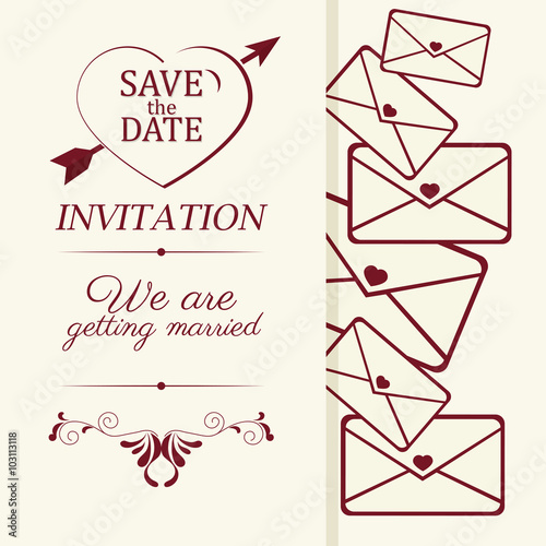wedding invitation design 