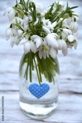 Grußkarte Frühling Blumenst...