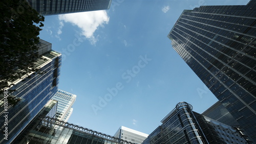 Time lapse: London Docklands skyscrapers, 4K