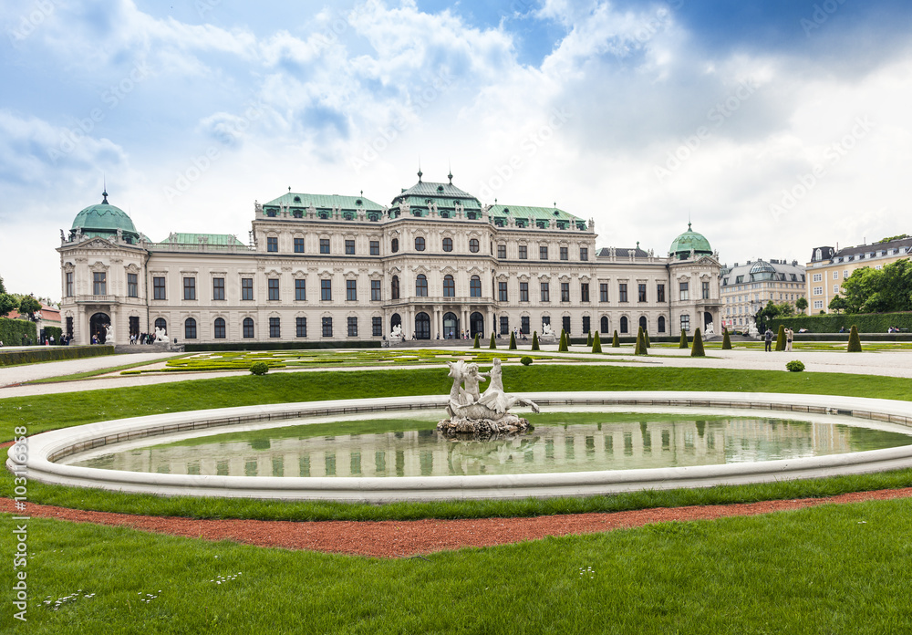 Obraz premium Wien Schloss Belvedere