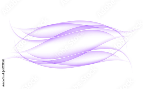 Abstract lilac waves - data stream concept. Vector illustration