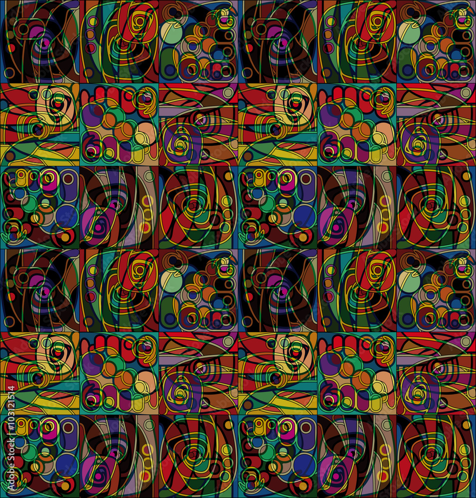 motley geometrical stylized pattern motley geometrical stylized pattern