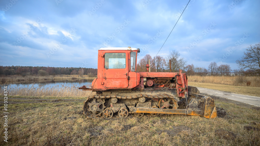 Fototapeta premium digger