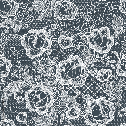 Roses Seamless Pattern