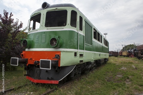The old steam locomotive