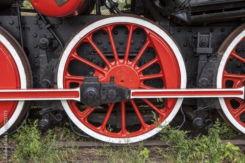 The old steam locomotive