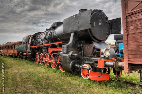 The old steam locomotive