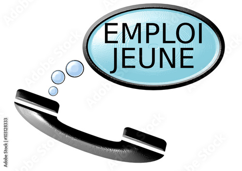 bulle téléphonique,"emploi jeune"