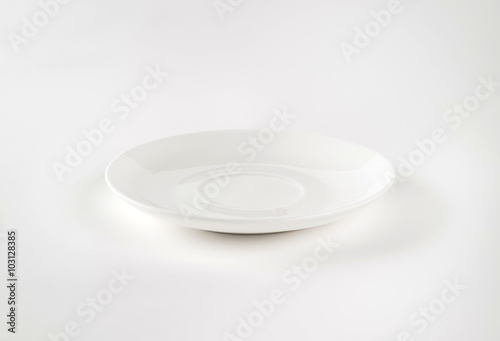 Fotografie round white saucer
