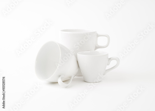 Wallpaper Mural porcelain coffee cups Torontodigital.ca