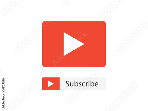Play icon, subscribe