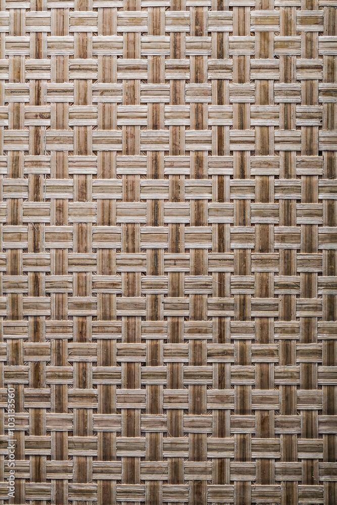 Wicker crisscross place matting vertical version Wicker crisscross place matting vertical version