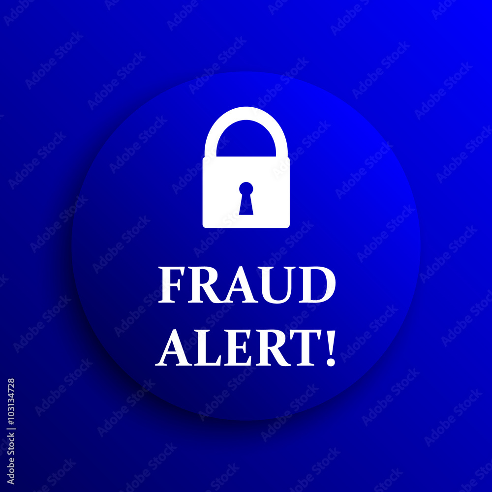 Fraud alert icon Fraud alert icon