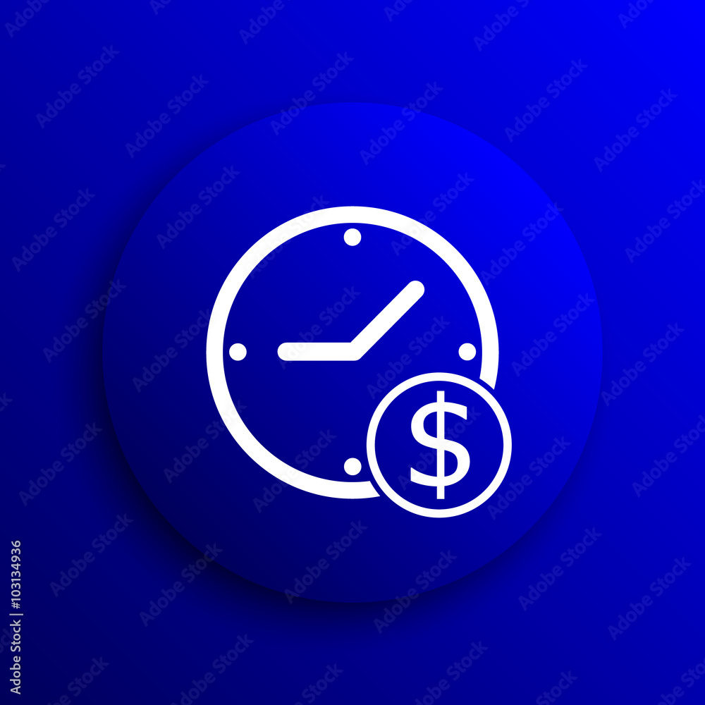 Time is money icon Time is money icon
