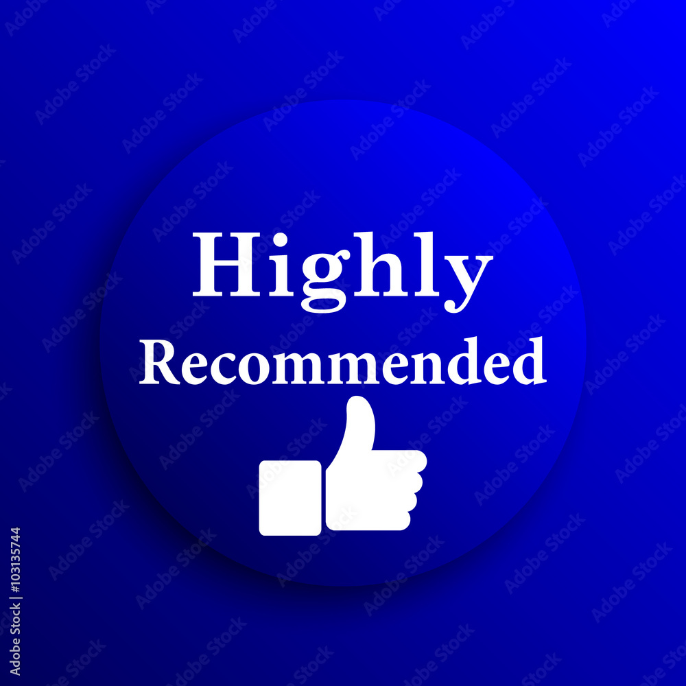 Highly recommended icon Highly recommended icon