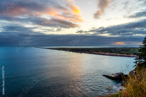 Sunset, CAPE DISAPPOINTMENT TRAIL