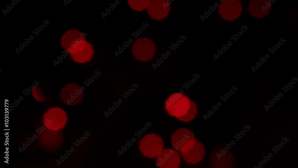 Red bokeh lights background Red bokeh lights background