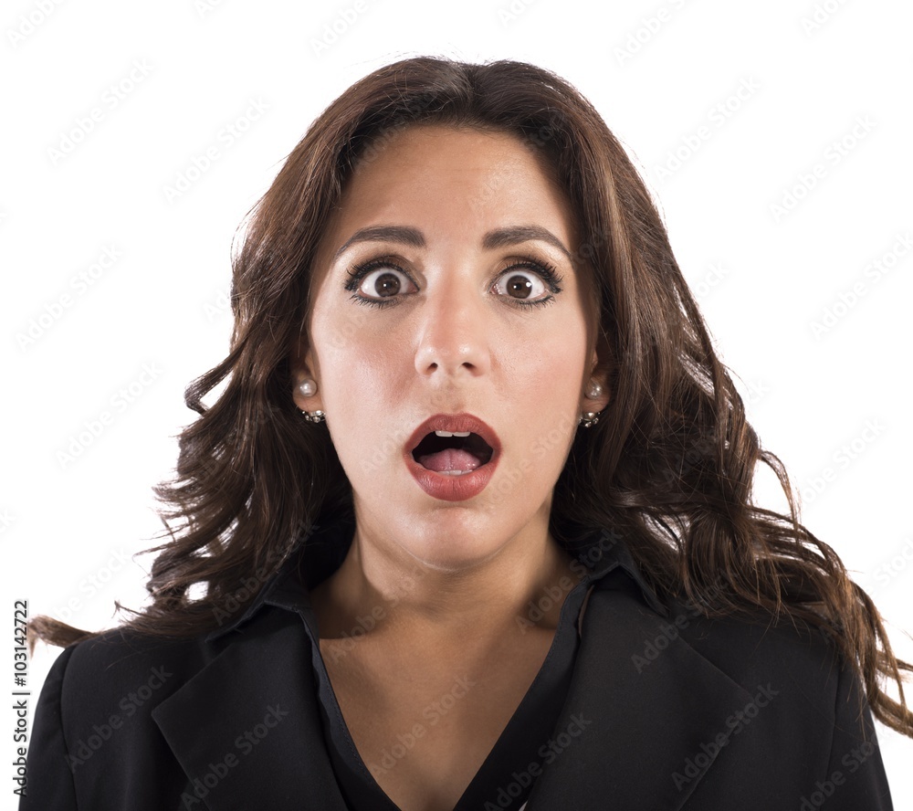 Shocked expression Shocked expression