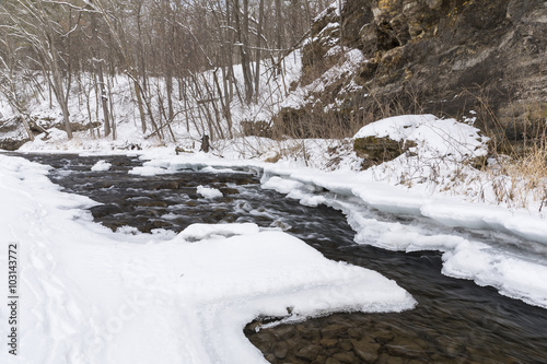 Winter River Scenic