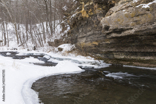 Winter River Scenic