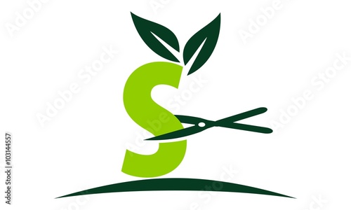 Letter S Lawn Logo