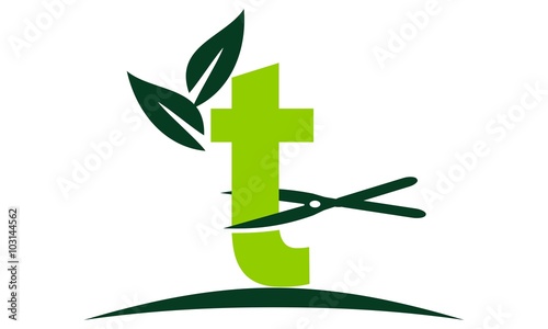 Letter T Lawn Logo