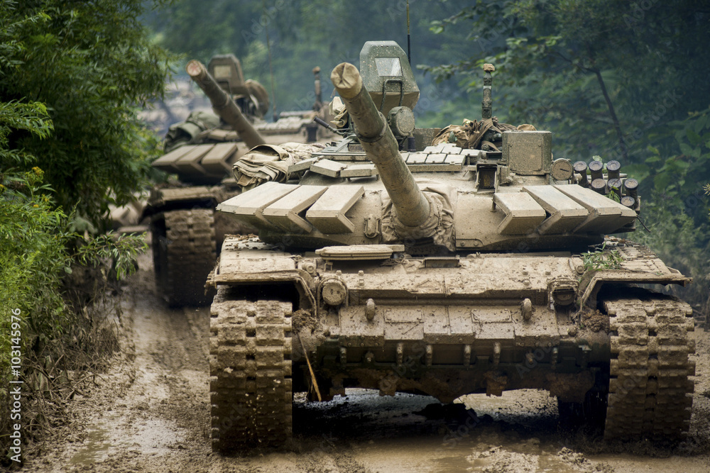 Fotografie, Obraz Russian tank T-90 | Posters.cz