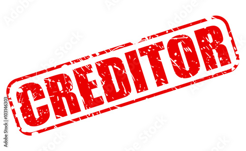 CREDITOR RED STAMP TEXT