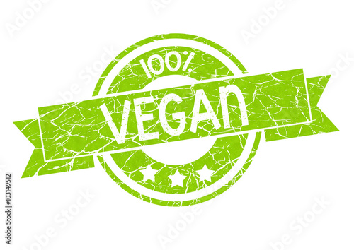 100% Vegan - Logo