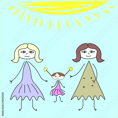 Happy family