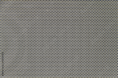 metal grid or grille background