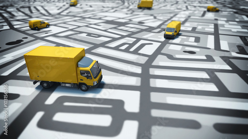 Εκτύπωση καμβά GPS tracking