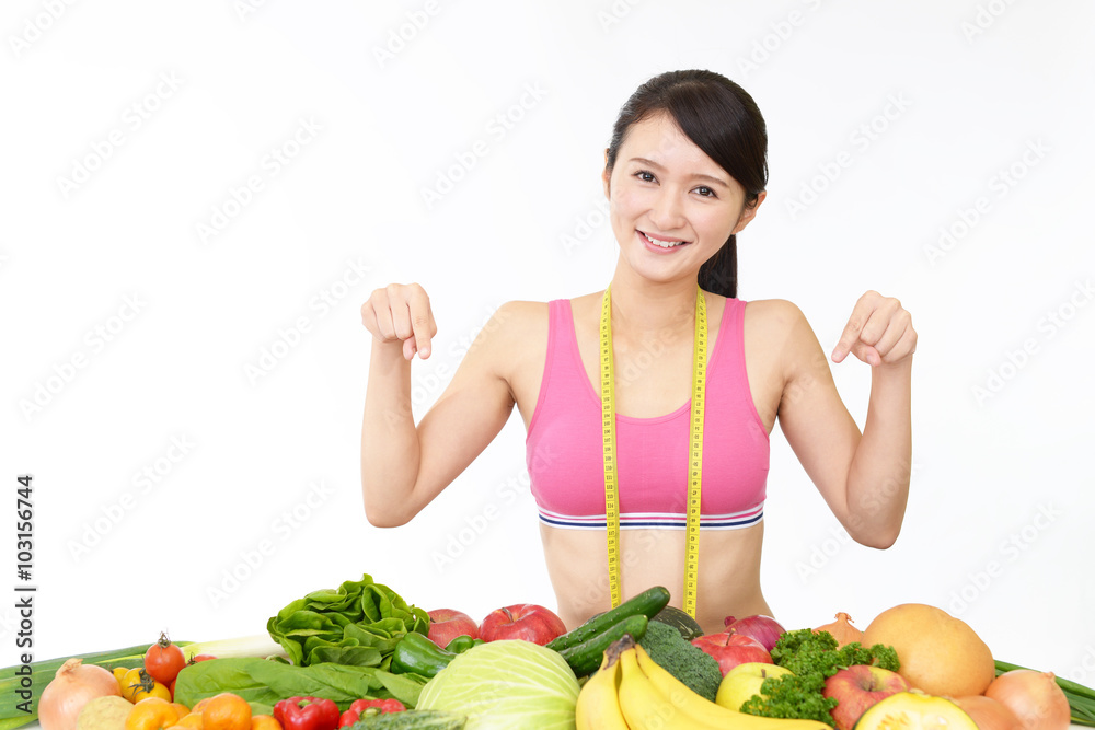 ダイエットに成功した女性