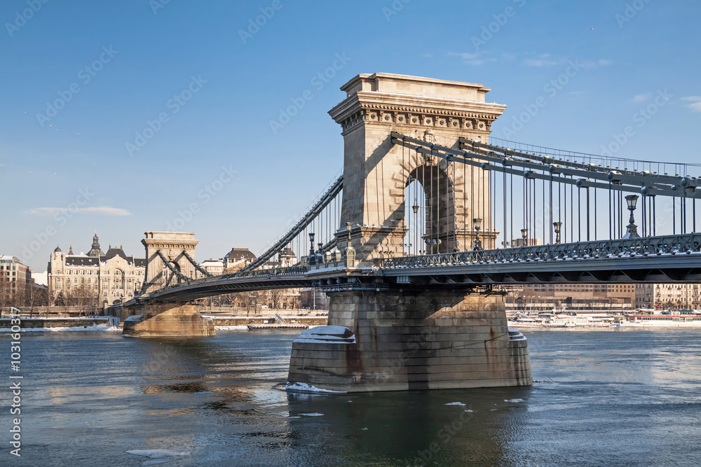 Chain Bridge in Budapest