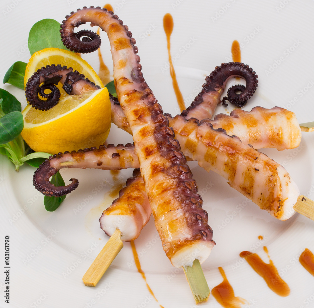 Recipe Octopus Skewers Recipe