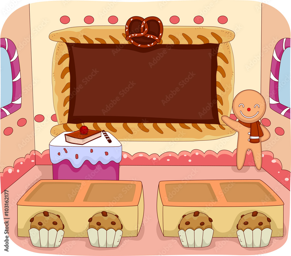 Fototapeta premium Bread Pastry Classroom Gingerbread Teacher
