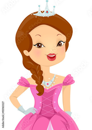 Girl Costume Princess Gown ...